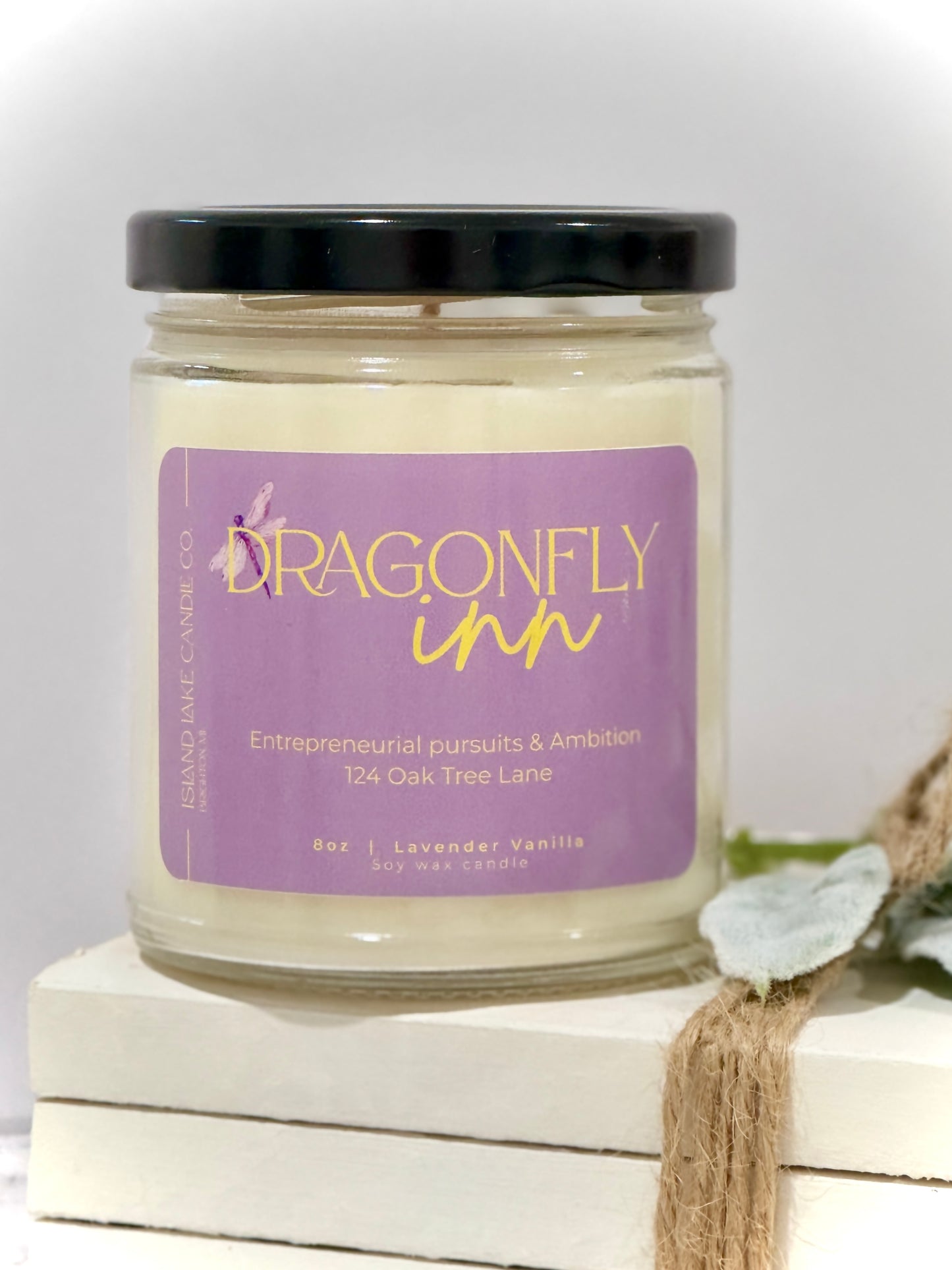 Dragonfly Inn - Lavender Vanilla candle (Pre-order)