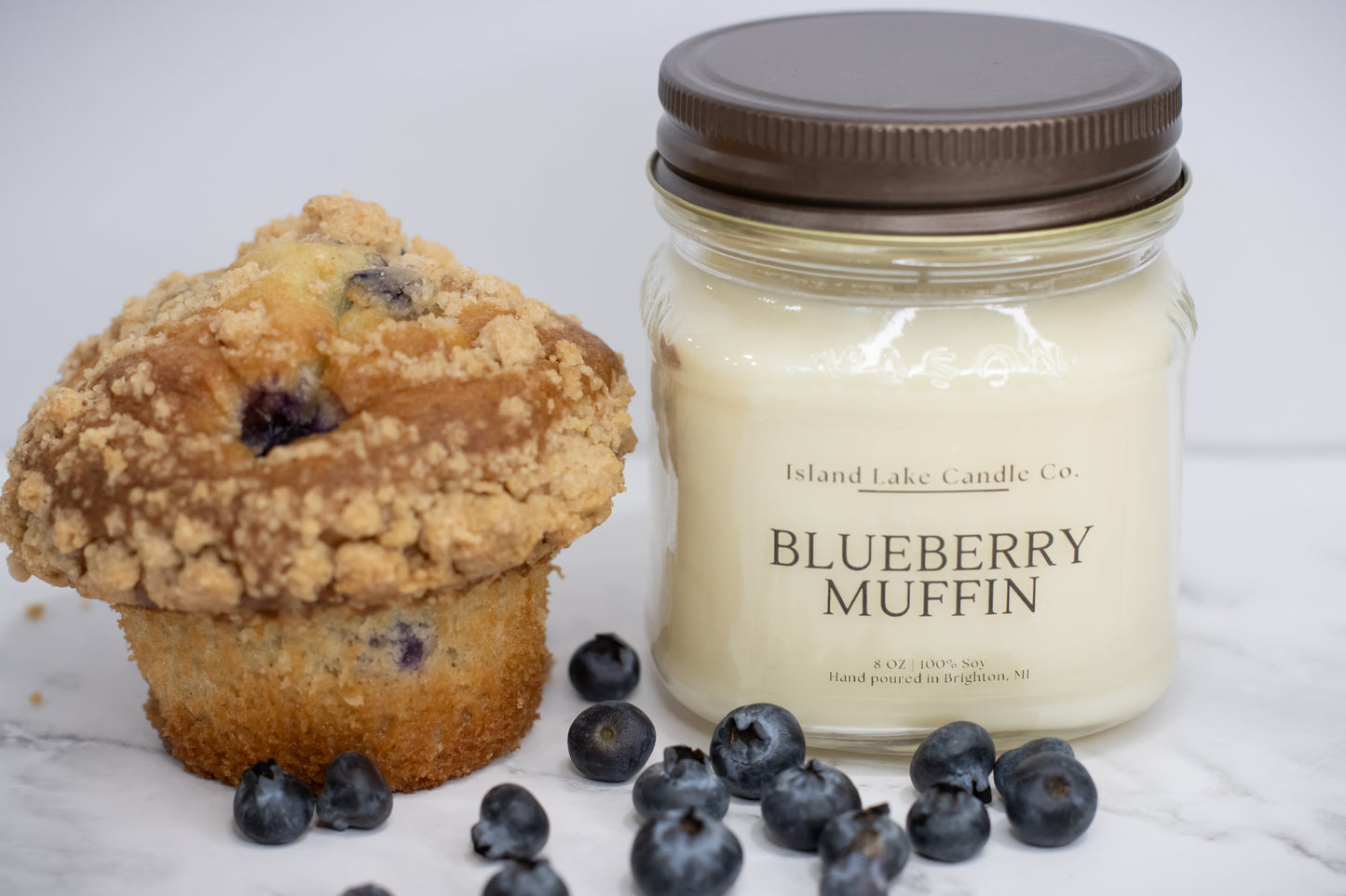 Blueberry Muffin - Mason Jar Style