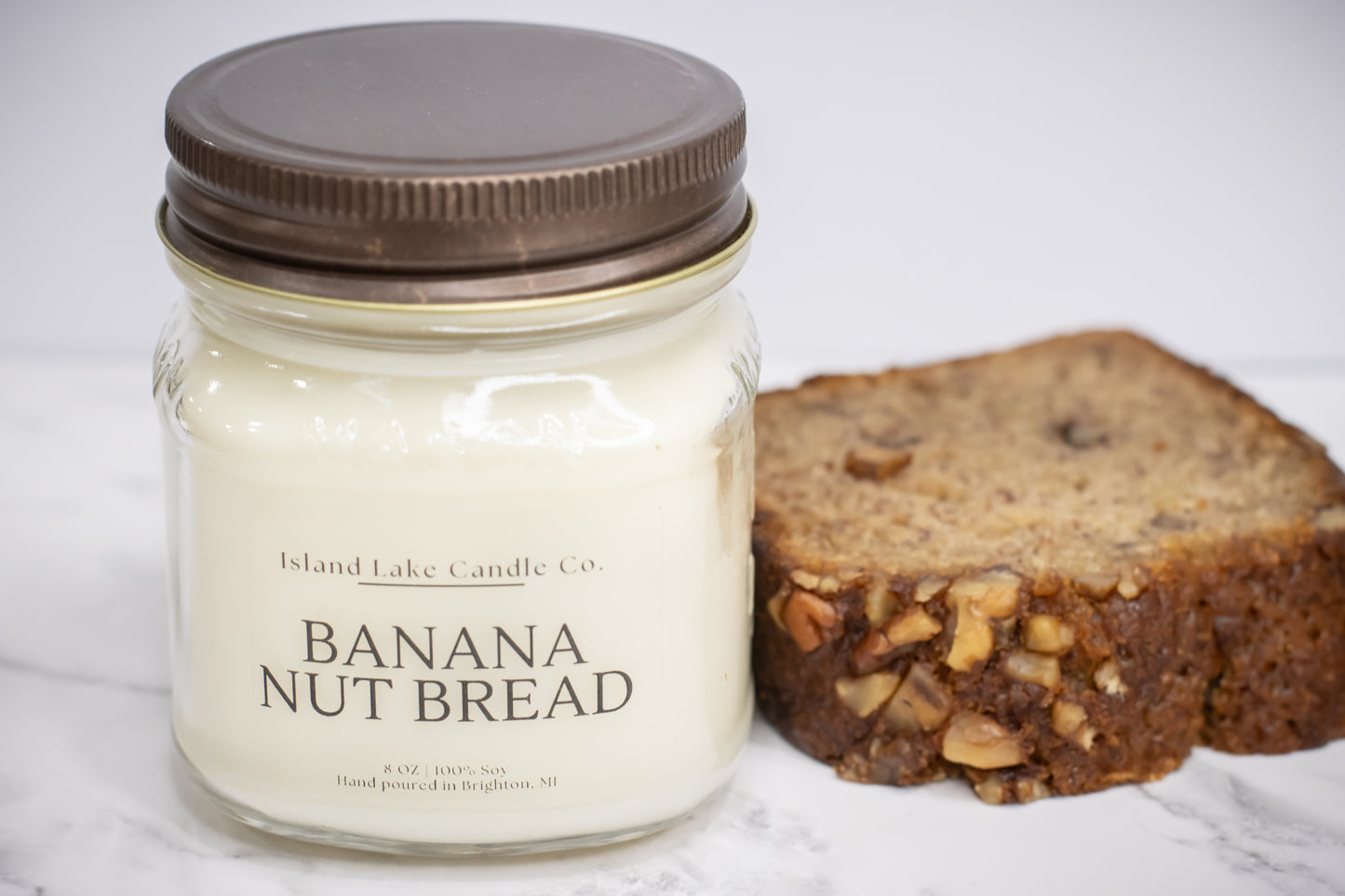 Banana Nut Bread - Mason Jar Style