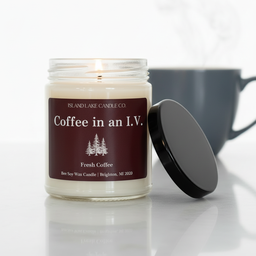 Coffee in an I.V. - Big Soup Mug