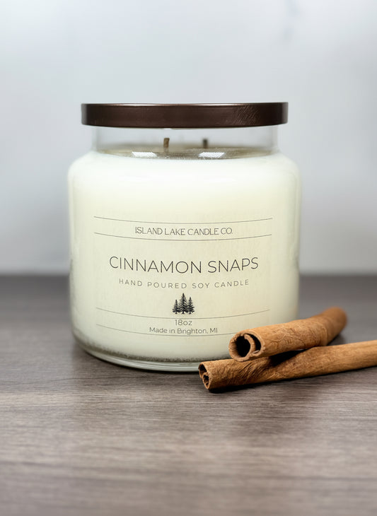 Cinnamon Snaps - Double Wick