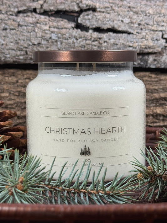 Christmas Hearth - Double Wick