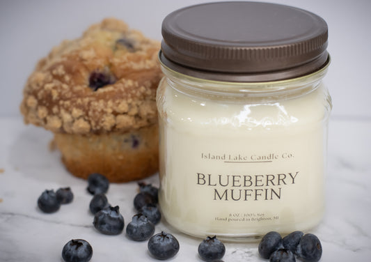 Blueberry Muffin - Mason Jar Style