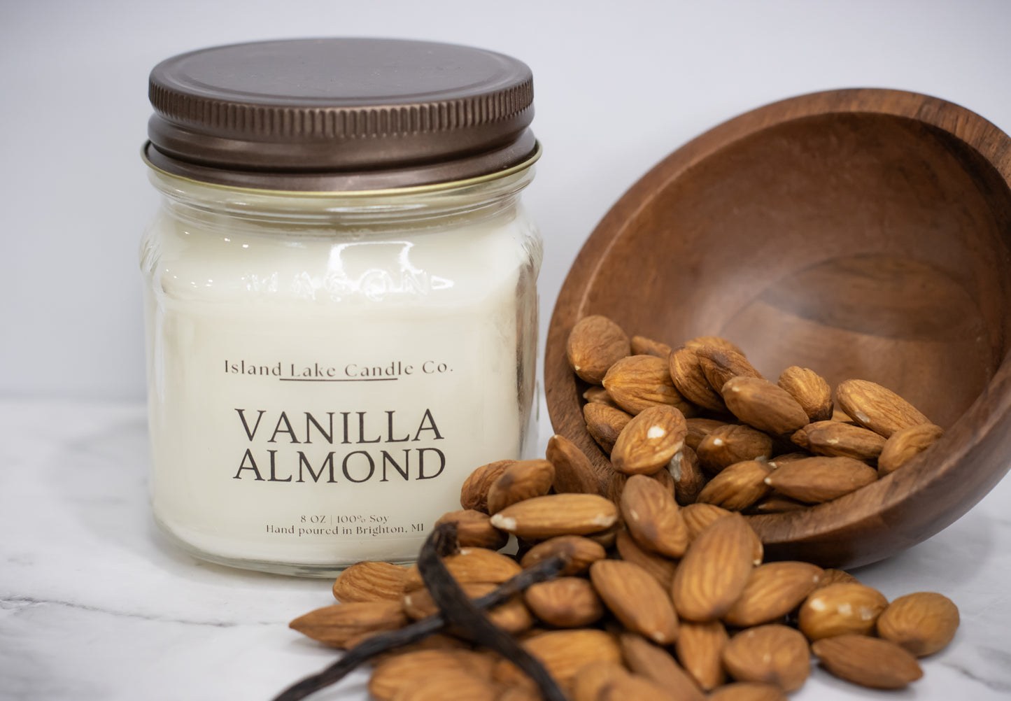 Vanilla Almond - Mason Jar