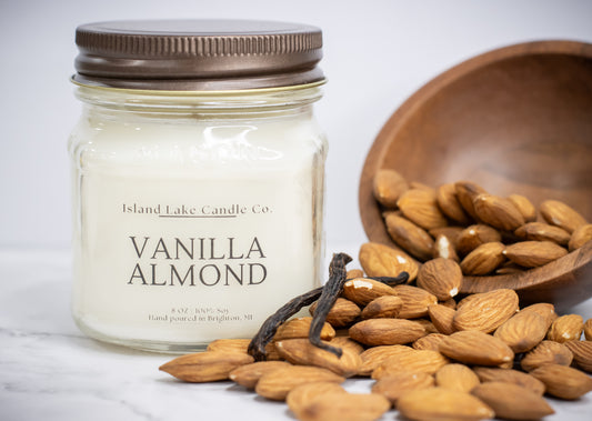 Vanilla Almond - Mason Jar