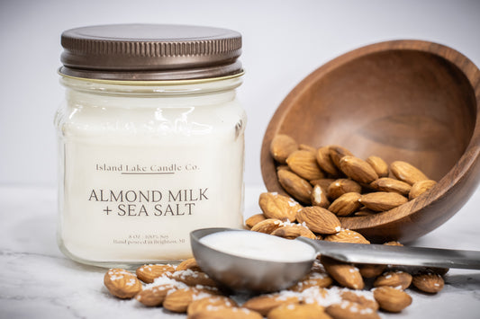Almond Milk + Sea Salt - Mason Jar Style