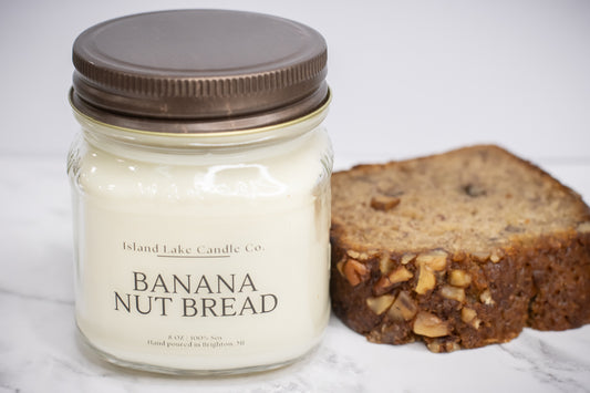 Banana Nut Bread - Mason Jar Style