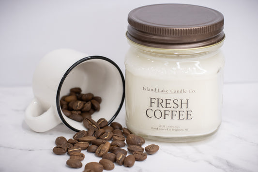 Fresh Coffee - Mason Jar