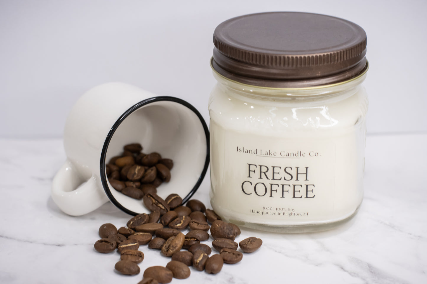 Fresh Coffee - Mason Jar