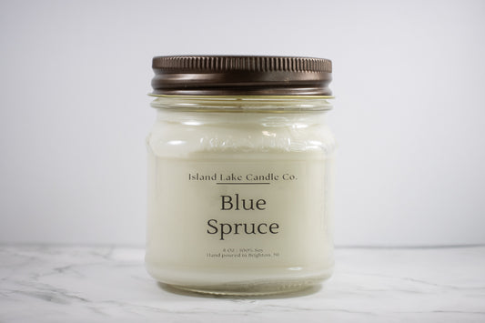 Blue Spruce - Mason jar