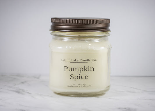 Pumpkin Spice - Mason jar