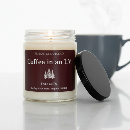 Coffee in an I.V. - Big Soup Mug